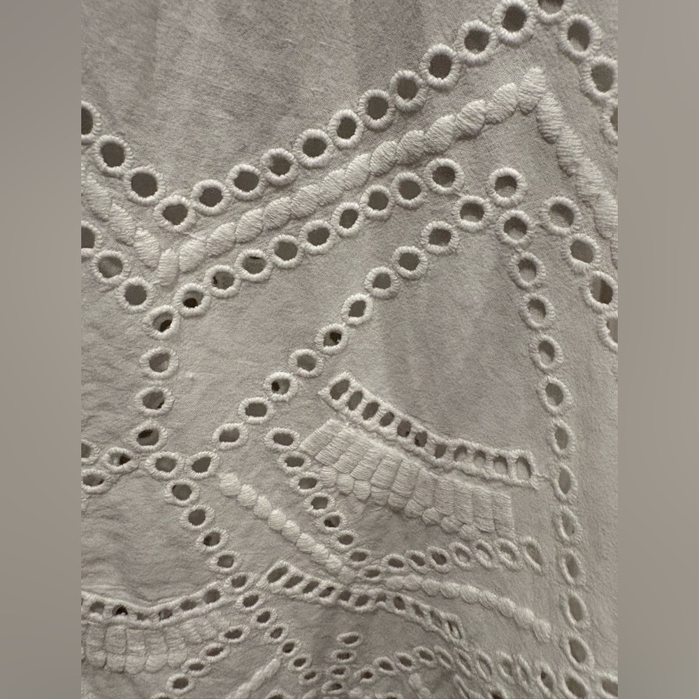 Sundance Voluminous Eyelet Blouse - Picture 3 of 5